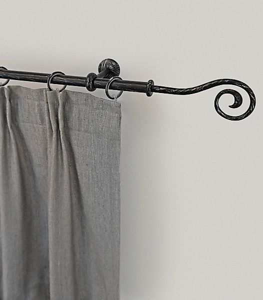 GARESA Gardinenstange "ESPERANCA" Ø 16 mm 1 läufig-läufig Wunschmaßlänge ru günstig online kaufen