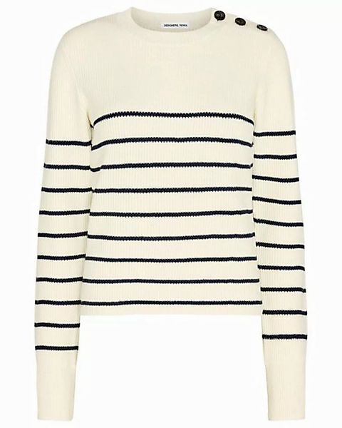 Designers Remix Strickpullover Damen Pullover MANDY MARITIME SWEATER (1-tlg günstig online kaufen