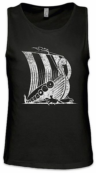 Urban Backwoods Tanktop Viking Ship V Ärmelloses T-Shirt Boot Drachenboot W günstig online kaufen