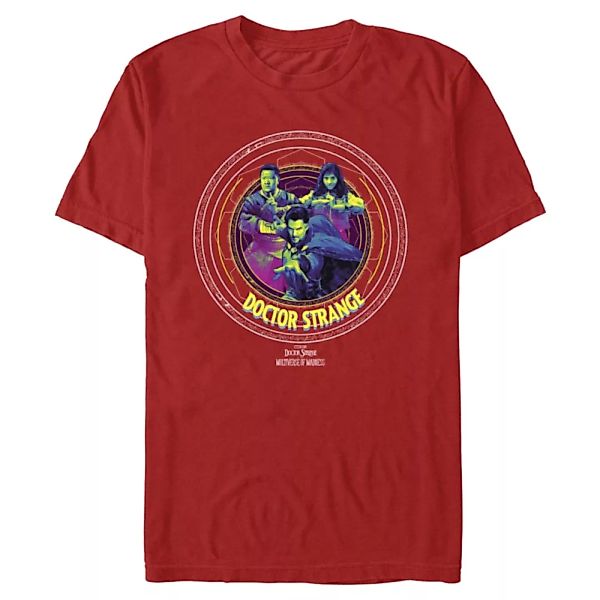 Marvel - Doctor Strange - Gruppe Runes Badge - Männer T-Shirt günstig online kaufen