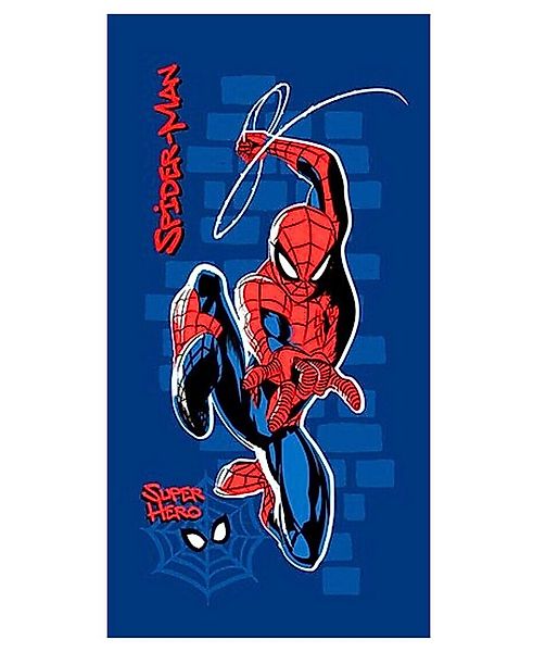 Spiderman Badetuch MARVEL, Baumwolle, Kinder Strandtuch 70 x 140 cm günstig online kaufen