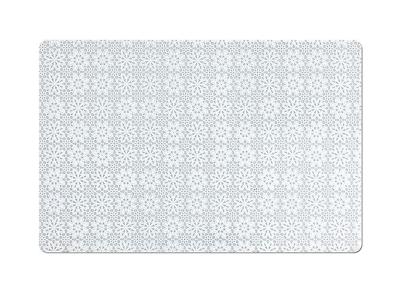 Zeller Present Tischdecke Tisch-Set VANJA, Weiß, günstig online kaufen