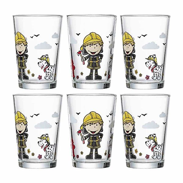 Ritzenhoff & Breker Kinderbecher "Kindergläser Feuerwehrmann Bernie 205 ml günstig online kaufen