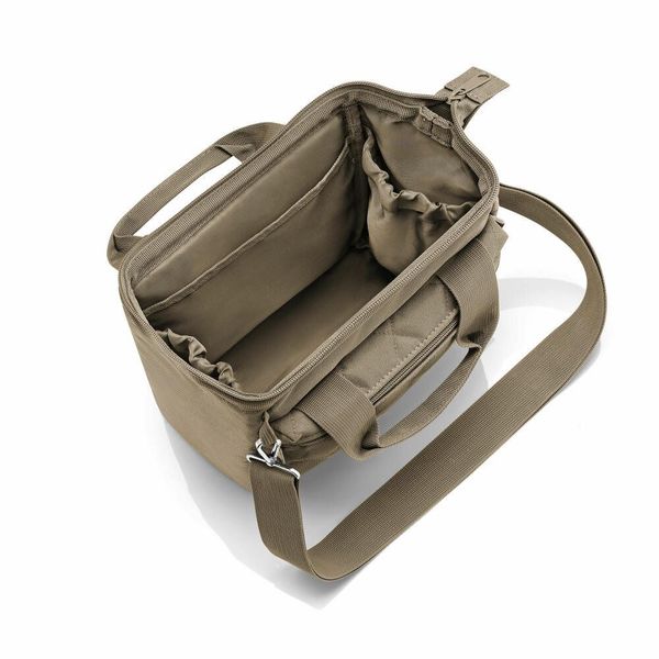 REISENTHEL® Umhängetasche allrounder cross rhombus olive, günstig online kaufen