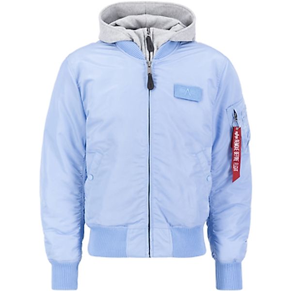 Alpha  Herren-Jacke MA-1 D-Tec - light blue günstig online kaufen
