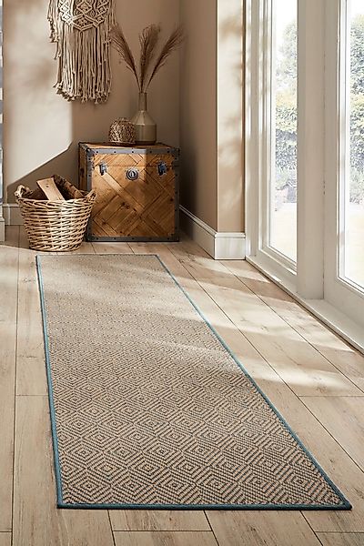 FLAIR RUGS Teppich »Jute Diamond, handgewebt, Handweb Teppiche« rechteckig günstig online kaufen