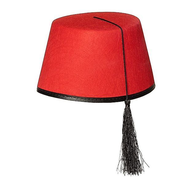 Boland Kostüm Hut Fez 'Fadime' mit Zierquaste, Rot günstig online kaufen