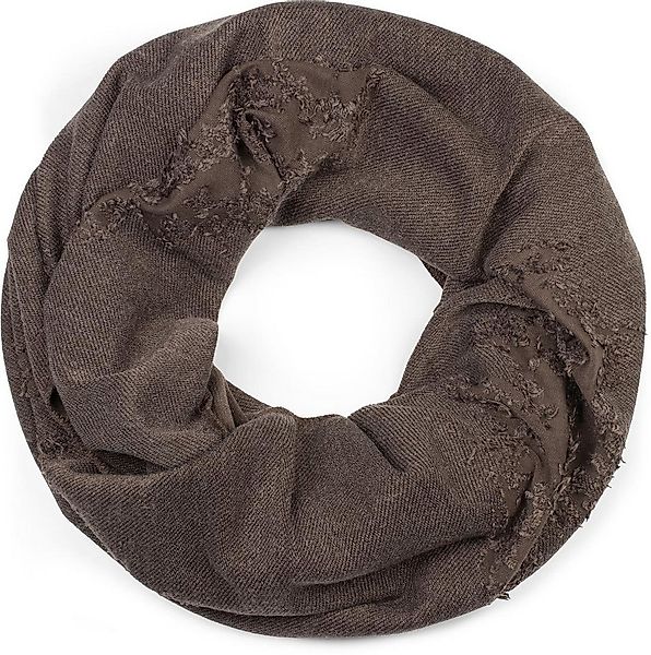 styleBREAKER Loop Loop Schal Destroyed Look, (1-St) günstig online kaufen