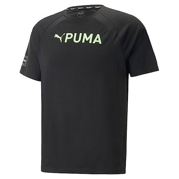 PUMA Kurzarmshirt PUMA FIT ULTRABREATHE TRIB PUMA BLACK-FIZZY LIME günstig online kaufen
