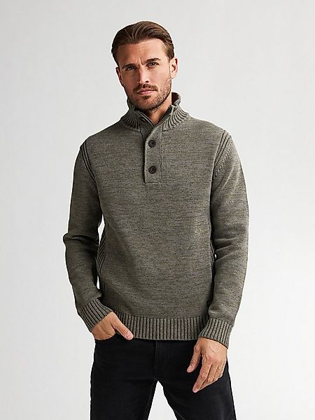 Petrol Industries Troyer Kragen mit Reiß- und Knopfverschluss günstig online kaufen