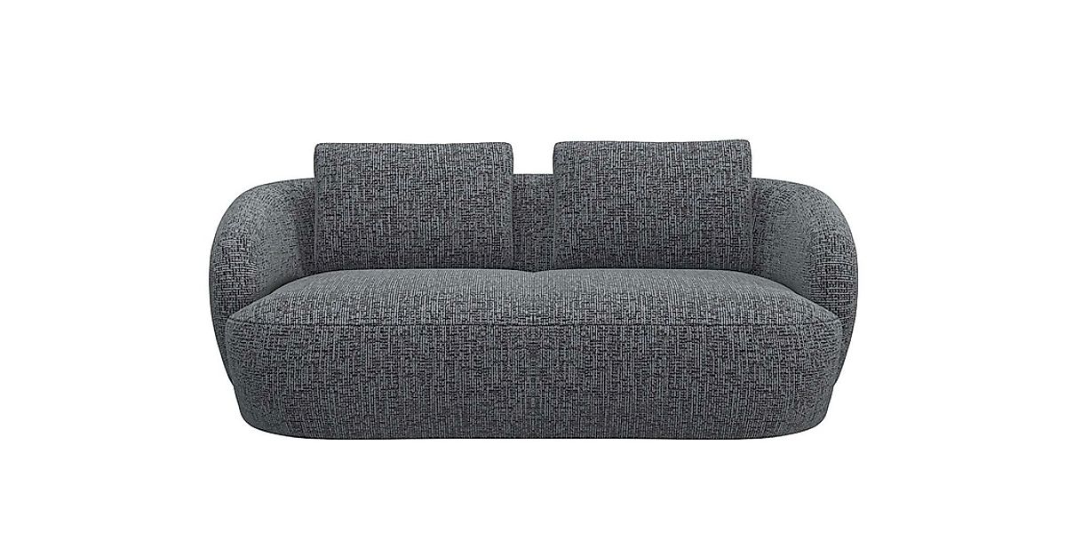 FLEXLUX "Torino, rund, Couch, Loveseat," Modernes, organisches Sofa-Design, günstig online kaufen