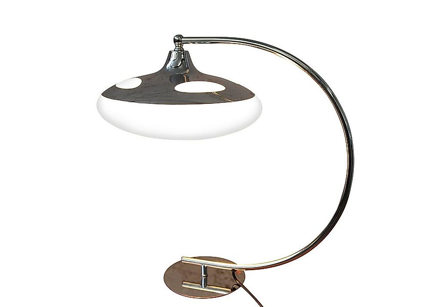 riess-ambiente Tischleuchte LUNA LOGO 45cm silber, ohne Leuchtmittel, Moder günstig online kaufen