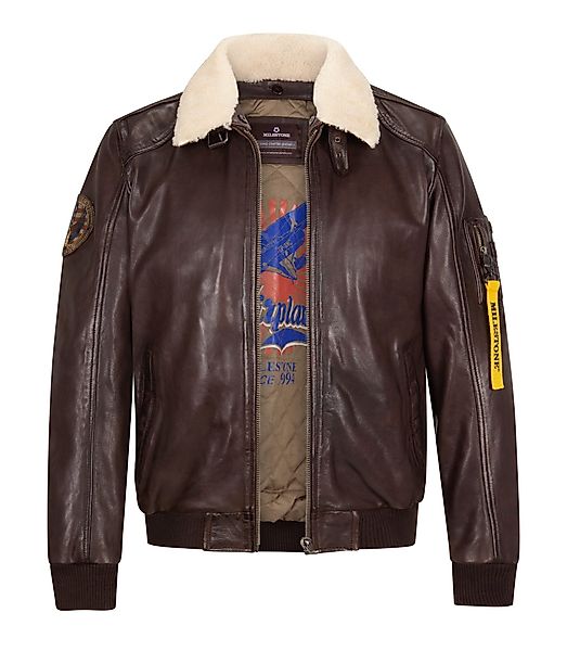 Milestone Lederjacke MSTom Pilotenjacke aus Lammleder günstig online kaufen