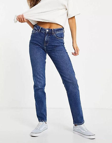 Dr Denim – Stevie – Dad-Jeans im Stil der 90er in Blau günstig online kaufen