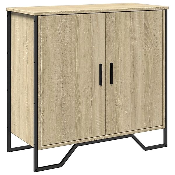 vidaXL Sideboard Sonoma-Eiche 78x35,5x74,5 cm Holzwerkstoff 848540 günstig online kaufen