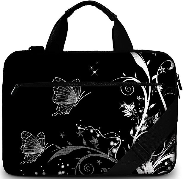 MAXLVL Laptoptasche 15.6 / 17.3 Zoll (Notebooktasche aus Canvas mit Zubehör günstig online kaufen