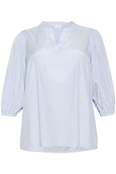 KAFFE Curve Langarmbluse Langarm-Bluse KCmilana Große günstig online kaufen