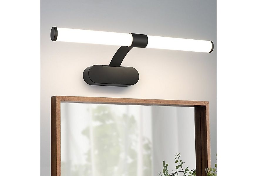 ZMH LED Spiegelleuchte 40CM - Spiegellampe 6W Schlafzimmer, Augenschutz, Ei günstig online kaufen