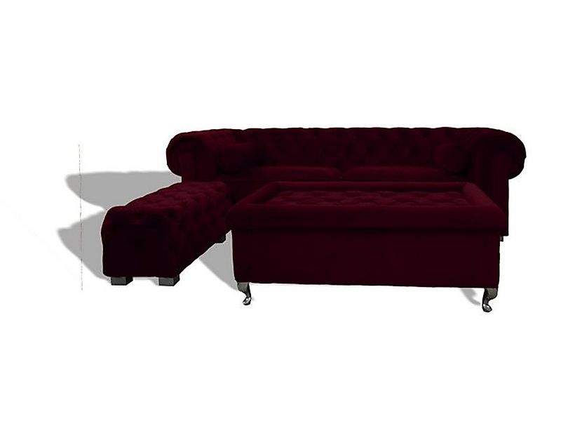 Xlmoebel Sofa Chesterfield Sofa Polster Designer Couchen Sofas Garnitur Cou günstig online kaufen