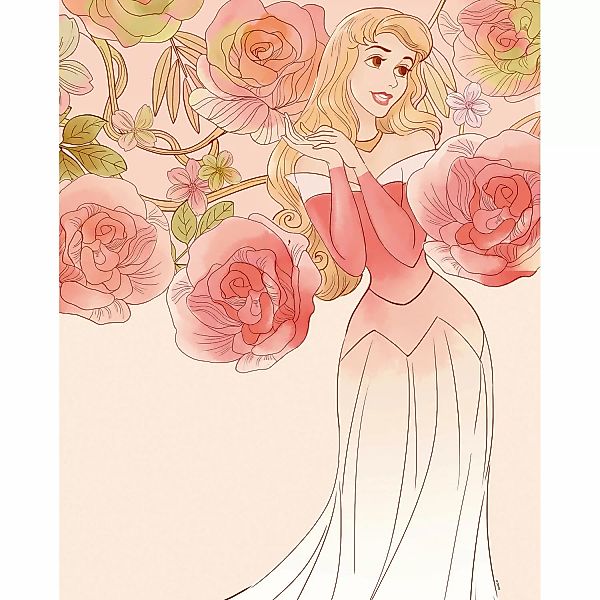 Komar Bild "Sleeping Beauty Roses", Disney, (1 St.), Wandbild zur Dekoratio günstig online kaufen