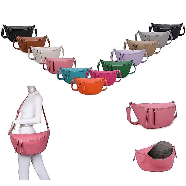 ITALYSHOP24 Schultertasche Damen XXL Tasche CrossBody günstig online kaufen