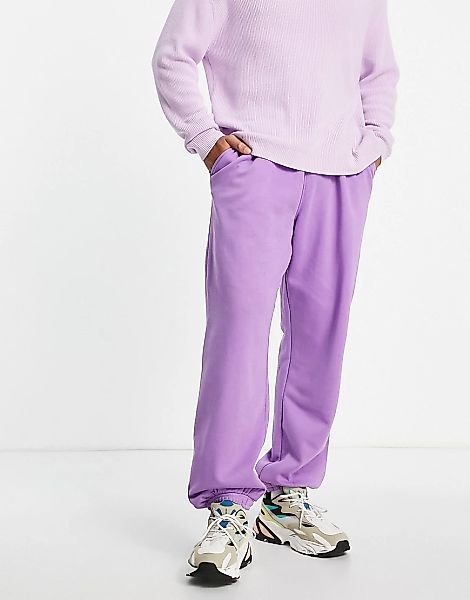 Weekday – Standard – Jogginghose in Flieder-Violett günstig online kaufen