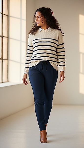 OriginalYou Chinohose Schlupfhose Damen Stretchhose moderne günstig online kaufen