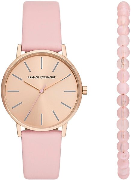 ARMANI EXCHANGE Quarzuhr AX7150SET, (Set, 2-tlg., günstig online kaufen