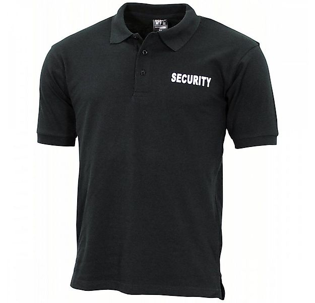 MFH Poloshirt ProCompany Poloshirt, schwarz, Security, bedruckt - XXL günstig online kaufen