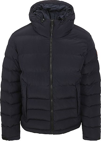 Napapijri Hooded Puffer Terez Jacke Dunkelblau - Größe XXL günstig online kaufen