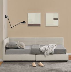 MODFU Polsterbett mit ergonomischer Rückenlehne (Kinderbett günstig online kaufen