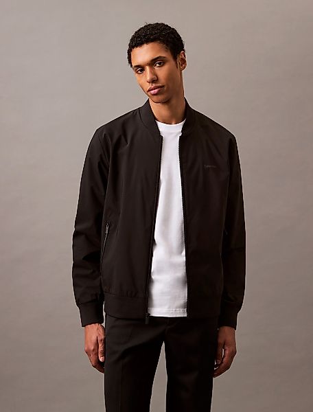 Calvin Klein Bomberjacke "MATTE BOMBER" ohne Kapuze Regular fit, mit Rundha günstig online kaufen