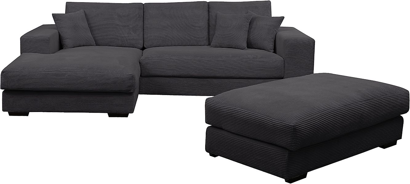 WERK2 Polstergarnitur Eden L-Form + Hocker, günstig online kaufen