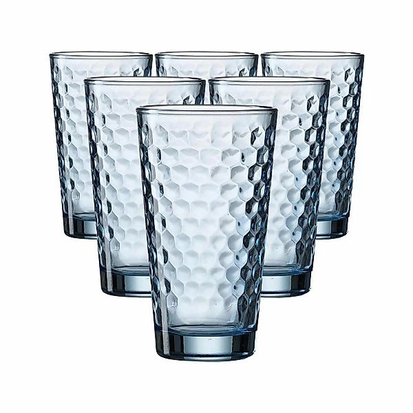 Ritzenhoff & Breker Longdrinkgläserset 6-teilig Favo ¦ blau ¦ Glas Gläser & günstig online kaufen