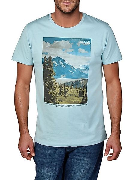 riverso T-Shirt Herren Fotoprintshirt RIVLukas Regular Fit (4-tlg) Kurzarm günstig online kaufen