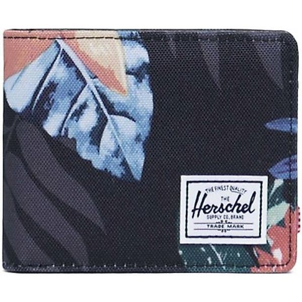 Herschel  Geldbeutel Carteira Hank RFID Indigo Denim Crosshatch/Saddle Brow günstig online kaufen