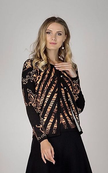 Passioni 2-in-1-Strickjacke Twinset mit Mustermix und günstig online kaufen