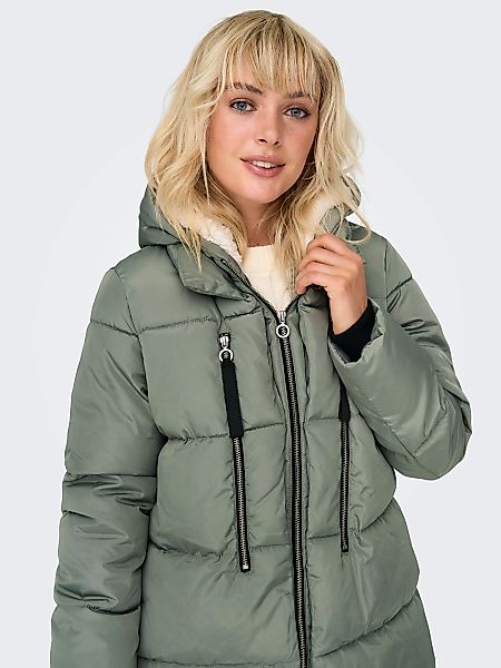 ONLY Steppmantel "ONLNEWNORA LONG PUFFER COAT LIFE CC OTW" günstig online kaufen