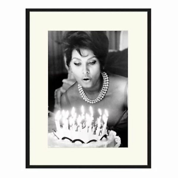 Any Image Wandbild Sophia Loren schwarz Gr. 50 x 60 günstig online kaufen