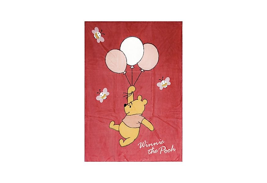 Babydecke Pu der Bär Baby Decke Flauschige Fleecedecke für Babys 100cm x 75 günstig online kaufen