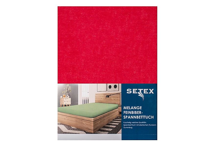 SETEX Spannbettlaken Biber, Biber, Gummizug: rundum, (1 Stück), Feinbiber-A günstig online kaufen