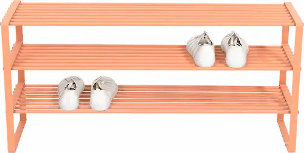 Spinder Design Schuhregal »REX SR 2 - 100 cm«, (1 St.), Regal aus Stahl, wa günstig online kaufen
