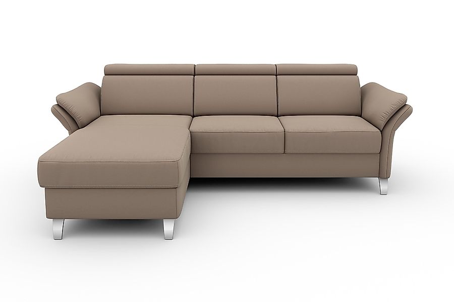 sit&more Ecksofa Vincenzo L-Form, inklusive Kopfteilverstellung, günstig online kaufen