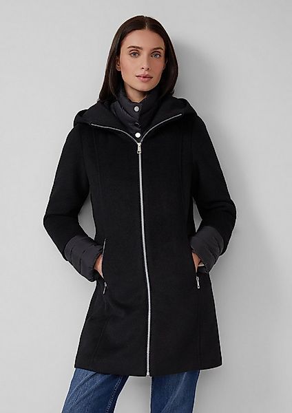 s.Oliver Funktionsmantel Outdoor-Mantel Slim-Fit-Mantel aus Webware mit her günstig online kaufen