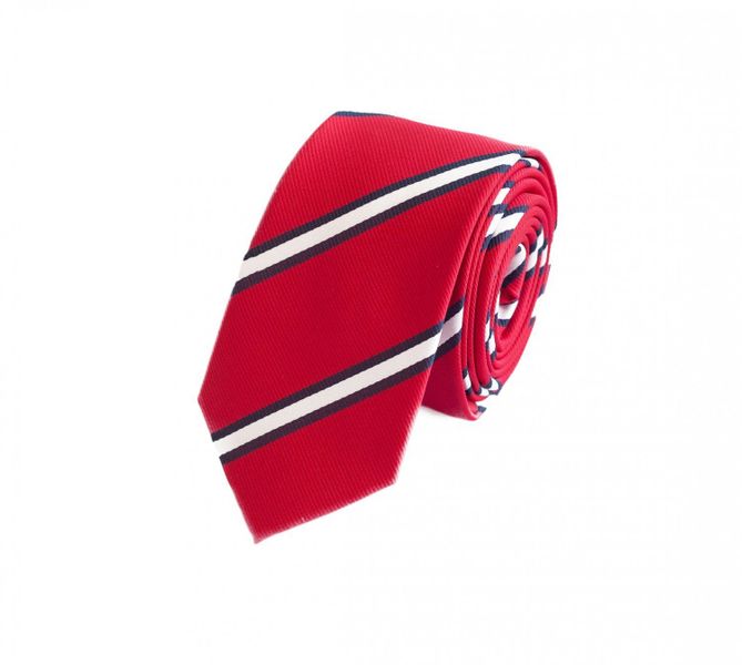 Fabio Farini Krawatte Herren Krawatte Rot günstig online kaufen