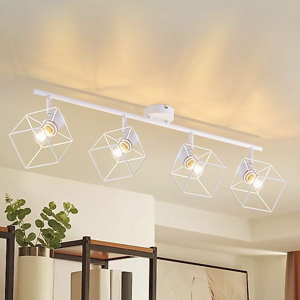 ZMH Deckenstrahler 2/3/4 Flammig 350° Schwenkbar günstig online kaufen