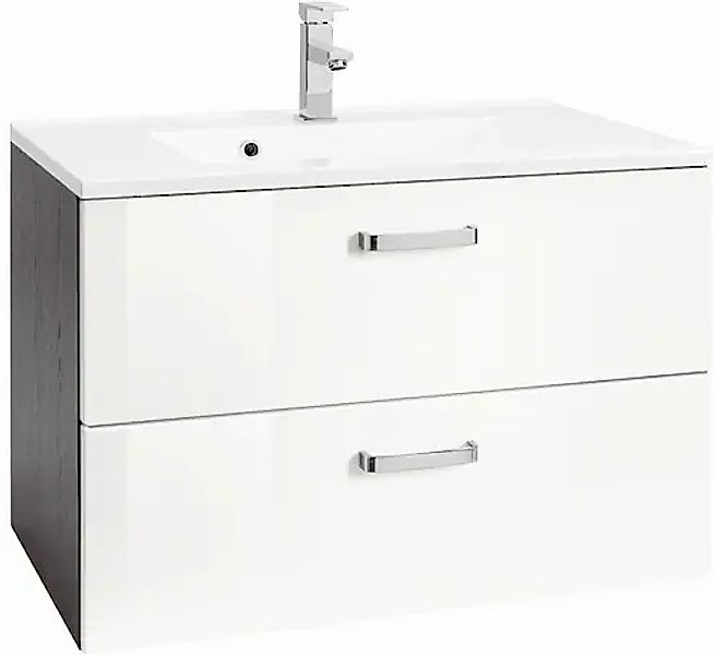 welltime "Ravenna" Badmöbel, Waschtisch inkl. Waschbecken günstig online kaufen