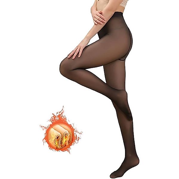 Blusmart Thermostrumpfhose Winter Frauen Thermo Leggings günstig online kaufen