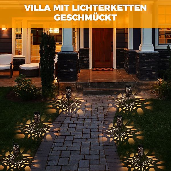 BlingBin LED Gartenleuchte Solarlampen für Außen günstig online kaufen