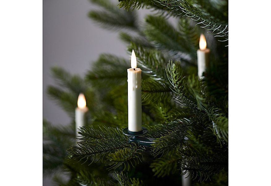 Lights4fun LED-Christbaumkerzen TruGlow® LED Baumkerzen 10er Set günstig online kaufen